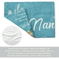 thumbnail image 5 of Nana Blanket with Flowers & Letter Print, Nana Gifts for Birthday, Grandparents Day, Gifts for Nana from Grandkids, Soft Throw Blankets 50" x 60", 5 of 6