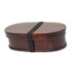 thumbnail image 2 of Fiambrera portátil con correa Caja de dulces con tapas, tazón de vajilla, contenedor de almacenamiento de alimentos de madera, para picnics en el , estilo F opcional Macarena Caja de almuerzo, 2 of 8