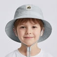 thumbnail image 2 of Toddler Sun Hat 3-10 Years Outdoor Sun Hat For Toddler Baby Kids Fishing Hat UPF 50+ Breathable Sun Hat Beach Hat Summer Cap Swim Fishing Safari, 2 of 7
