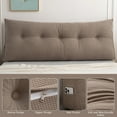 thumbnail image 4 of Lovote Triangle Headboard Pillow Full Filling Backrest Positioning Support Wedge Pillow, 4 of 7