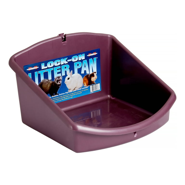 High back ferret 2025 litter pan