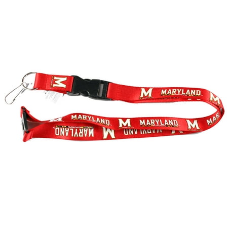 - NCAA Maryland Terps Terrapins Lanyard Keychain Badge Holder