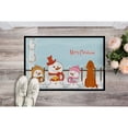 thumbnail image 2 of Carolines Treasures BB2395MAT Merry Christmas Carolers Irish Setter Indoor or Outdoor Mat, 18 x 0.25 x 27 in., 2 of 2