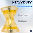 thumbnail image 4 of Trailer Bow Roller Poly, 4" Yellow - FO4788, 4 of 6
