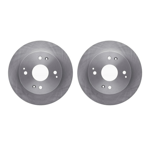 Dynamic Friction Company Rear Brake Rotors 6002-59018