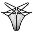 thumbnail image 5 of Cow Print&nbsp; Open Type Women's Panties Crotch Opening G-strings Thongs Lingeries Underwear, 5 of 7