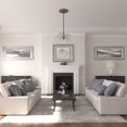 thumbnail image 5 of Ekena Millwork 18"OD x 3 1/2"ID x 1 3/8"P Warsaw Ceiling Medallion (Fits Canopies up to 3 1/2"), Hand-Painted Smokey Topaz Crackle, 5 of 6