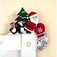 thumbnail image 2 of Adorno de metal para puerta de Navidad, adorno de letrero de esquina para marco de puerta superior 2024, adorno de puerta de Navidad para decoración del hogar, adorno de letrero de esquina para marco, 2 of 7
