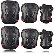 Southwit Safety Men Women for Kids Skateboard Cycling Riding Protective Gear Knee Pads Elbow Pads