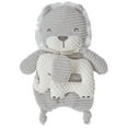 thumbnail image 2 of Modern Moments by Gerber Baby Boy Lovie & Rattle Toys, 2-Piece Set, Gray Lion & Elephant, 2 of 7
