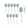 thumbnail image 3 of Easter Egg Shape Sprig Cake Inserts – 10-Pack Blue Foam Cake Toppers | DIY Accessories Cake Flower Vase Decoration | Glitter Foam Balls for Easter Desserts, Cupcakes & Centerpieces, 3 of 6