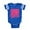 Royal Blue, variant on CafePress - New Mexico - Cute Infant Baby Football Bodysuit