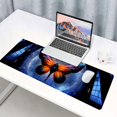 thumbnail image 3 of Butterfly Large Mouse Pad 31.5x11.8 Inches Fantasy Magic Space Station Graphic Printed Game Mouse Pad for Home Office Gaming Work BDXPMN50, 3 of 6