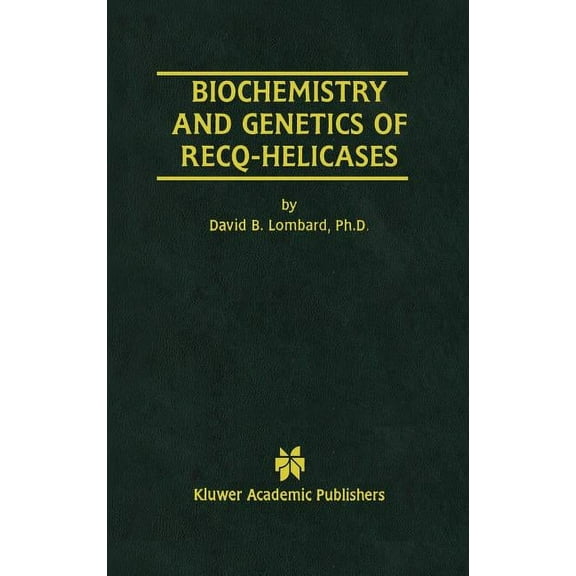 Biochemistry and Genetics of Recq-Helicases, (Hardcover)