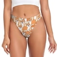 thumbnail image 1 of Fotbe Corgi Animal Tanga Sin Costuras para Mujer con Estampado – Panties Invisibles, Transpirables y Cómodos para Uso Diario-Small, 1 of 6