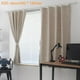 thumbnail image 5 of Cortina Deco 2pcs 100x130cm Full Blackout Shading Stars Gancho Ojal Azul Ndcxsfigh Libre de BPA, 5 of 6