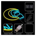 thumbnail image 4 of Letrero De Neón Con Luz LED Fantasma Regulable Por USB Para Ventana, Porche, Ambiente Espeluznante, Patio, Fiesta, Decoración Del Hogar,33x31cm, 4 of 7