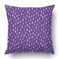 thumbnail image 1 of BSDHOME Hipster With Raindrops In Purple Mauve Magenta And Pink Rough For Children Pillowcase Cover Cushion 18x18 inch, 1 of 1