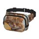 thumbnail image 2 of Fotbe Relaxing Cat With Orange Juice Cangurera Cuadrada con Estampado de Doble Capa, Bolsa de Cintura Ajustable Mini para Hombres y Mujeres, 2 of 9