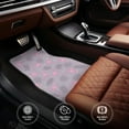 thumbnail image 5 of Daiia Flamingo Printed Car Floor Mats Set of 4, Durable Non Slip Auto Floor Carpet, Car Interior Carpets Proof Foot Pads Anti-Slip Cushion Automoetive Accessories, 5 of 6