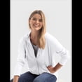 thumbnail image 4 of Sudadera con Capucha y Cremallera de Punto Flameado para Mujer, Camiseta Texturizada con Cremallera para Mujer M, 4 of 7