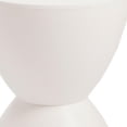 thumbnail image 6 of 17" White Backless Bar Chair, 6 of 7