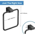 thumbnail image 5 of Gatco 5652MX A-Line Towel Ring, Matte Black, 5 of 5