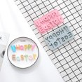 thumbnail image 3 of Moldes para fondant YONGSHENG utensilios para hornear letras de Pascua feliz, 3 of 5