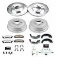 thumbnail image 3 of PowerStop Front and Rear Z36 Truck & Tow Brake Pad Rotor Drum and Shoe Kit Fits: CHEVROLET PONTIAC Select Models K15218DK-36, 3 of 10