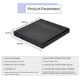 thumbnail image 4 of Maoww External DVD Drive USB 3.0 Type C CD Drive Portable CD DVD Burner Writer Rewriter High Speed Data Transfer for Laptop Notebook Desktop PC, 4 of 6