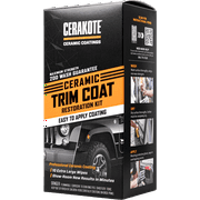 CERAKOTE Ceramic Trim Coat, Plastic Trim Restorer - Maximum Strength - Lasts 200 Washes