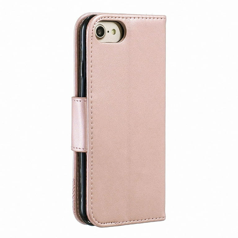 iPhone Wallet Case, iPhone Case, Dteck Embossed Butterfly Flip - Main Image