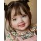 thumbnail image 4 of Muñeca Wamdoll Reborn Princess Girl de 71 cm con pelo y atuendo castaños, 4 of 6