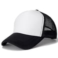 thumbnail image 1 of 40 Colors Factory Price! Free Custom Logo Baseball Cap Trucker Hat 100% Polyester Hats Blank Mesh Cap Men Women GorrasNo logo&55-58cm Adult Gao Jinjia LED, 1 of 2