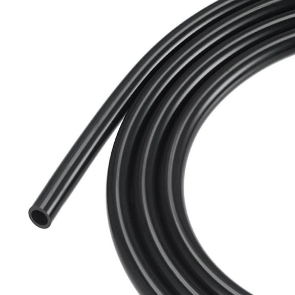 5ft of 3/8" Black UV Resistant Tubing Hose for Chicken Quail Rabbit Automatic Waterer Drinker Cups & Nipples