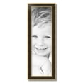 thumbnail image 2 of ArtToFrames 8" x 26" Black Panel With Gold Lip Picture Frame, 8x26 inch Multi Wood Poster Frame (WOM-5092),  Pack, 2 of 7