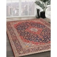 thumbnail image 2 of Ahgly Company Tapis d'Intérieur Rectangulaire Traditionnel Brun Rouge Médaillon, 10' x 13', 2 of 6