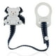 thumbnail image 5 of Baby Buddy Universal Pacifier Holder Clip - Snaps to Paci or Attach with Universal-Fit Silicone Ring - Pacifier Clip for Babies 4+ Months/Toddler Boys & Girls, Pink Hawaii Twist, 5 of 7