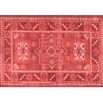 thumbnail image 1 of Ahgly Company Indoor Rectangle Geometric Red Traditional Area Rugs, 3' x 5', 1 of 4