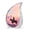 Cowboy-2, variant on VALERASH Cowboy Teardrop Cremation Urns for Human Ashes Adult Female & Male Set of 1 Large + 4 Small Drop Memorial Urn for Ashes for Women & Man - Pink Drop Funeral Urn for Mom & Dad - 10 & 3 Inch