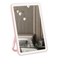 thumbnail image 4 of Fiudx Espejo de Belleza Led, Iluminación Recargable, Diseño Portátil de Escritorio, Esencial para El Dormitorio, Estilo Moderno, Bandeja Organizadora de Maquillaje, Mejora La Rutina de Belleza Diaria, 4 of 4