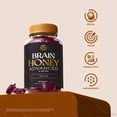 thumbnail image 6 of (3 Pack) Brain Honey Advanced – Daily Formula with a Natural Blend to Help Maintain Focus, Memory & Concentration | Clean, Gentle, Easy-to-Chew gummies for Everyday Sharpness (180 Gummies), 6 of 10