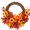 45cm, variant on Norbi Artificial Fall Wreath for Front Door Garland Rattan Frame with Pumpkin Berries Pine Cone and Maple Leaves Hanging Wall Wreath,19.6"