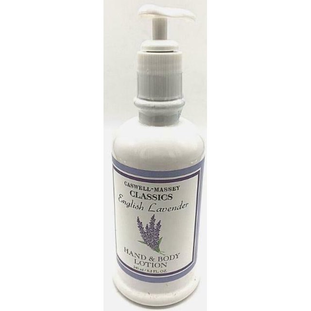Caswell Massey Classics English Lavender Hand & Body Lotion 8.2 oz