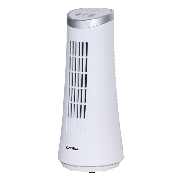 F-7345WH 12" Desktop Ultraslim Oscillating Tower Fan (White)