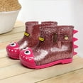 thumbnail image 4 of Otqutp Breathable Toddler Girls Footwear Children Kids Baby Boys Dinosaur Rain Boots Booties Casual Shoes for 0 to 8 Years, 4 of 9