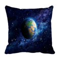 thumbnail image 1 of Funda de almohada ABPHQTO Planet Earth Deep Space Europa Asia Medio Oriente 50x50 cm, 1 of 1
