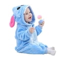 thumbnail image 3 of Blue Stitch bebé mameluco de una pieza kigurumi disfraz de halloween anime cosplay ropa hogar, 3 of 3