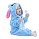thumbnail image 3 of Blue Stitch bebé mameluco de una pieza kigurumi disfraz de halloween anime cosplay ropa hogar, 3 of 3