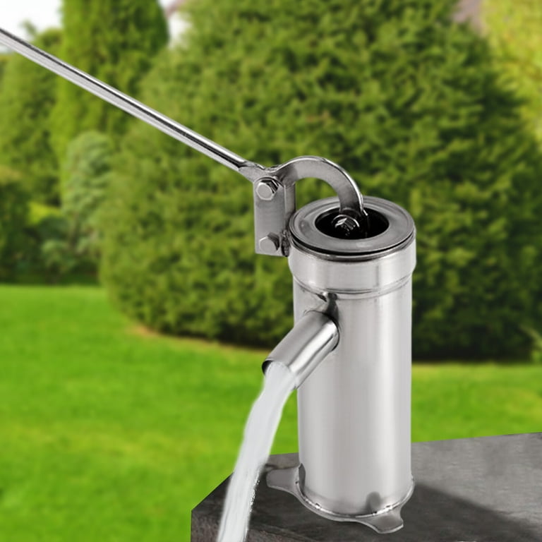 Hand Manual Water Pump Well Pump Stainless Steel 10 M Groundwater